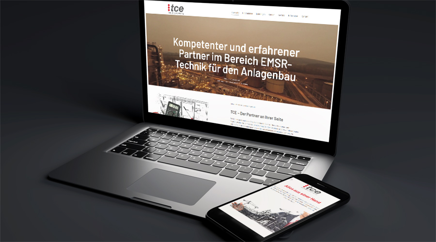 Webdesign www.tce-gmbh.de