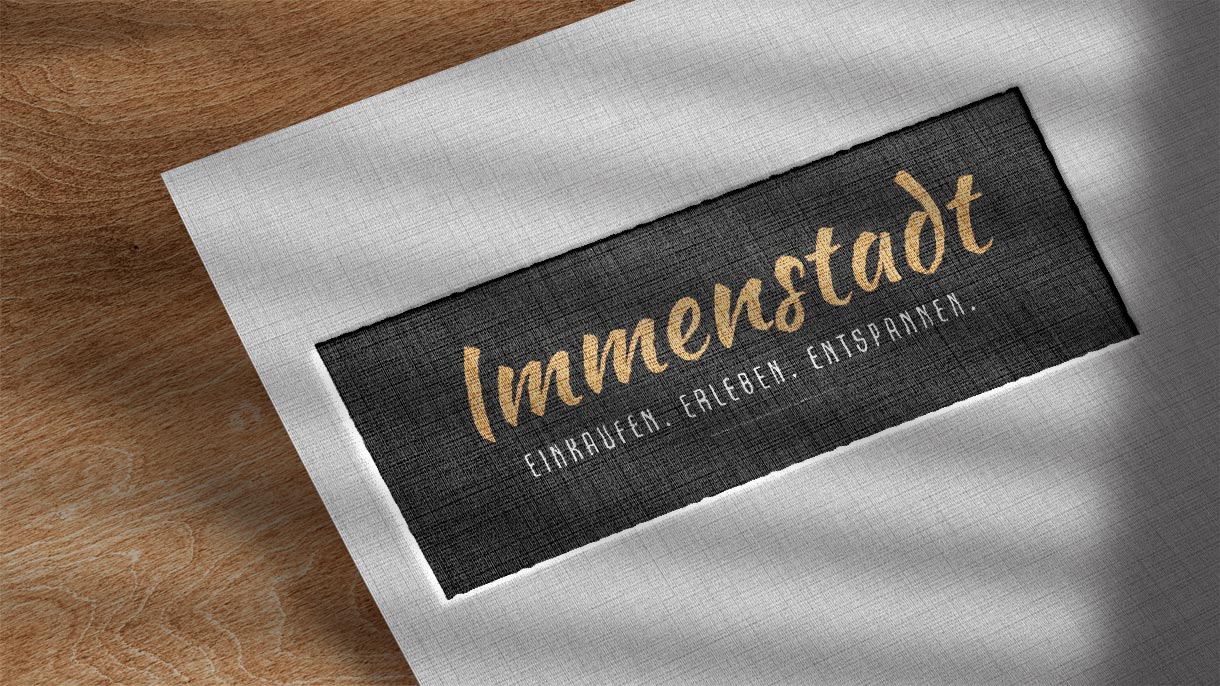 Logo Relaunch Einkaufen Immenstadt
