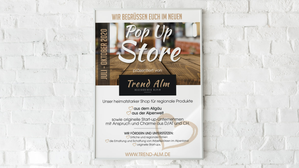 Plakat Trend Alm