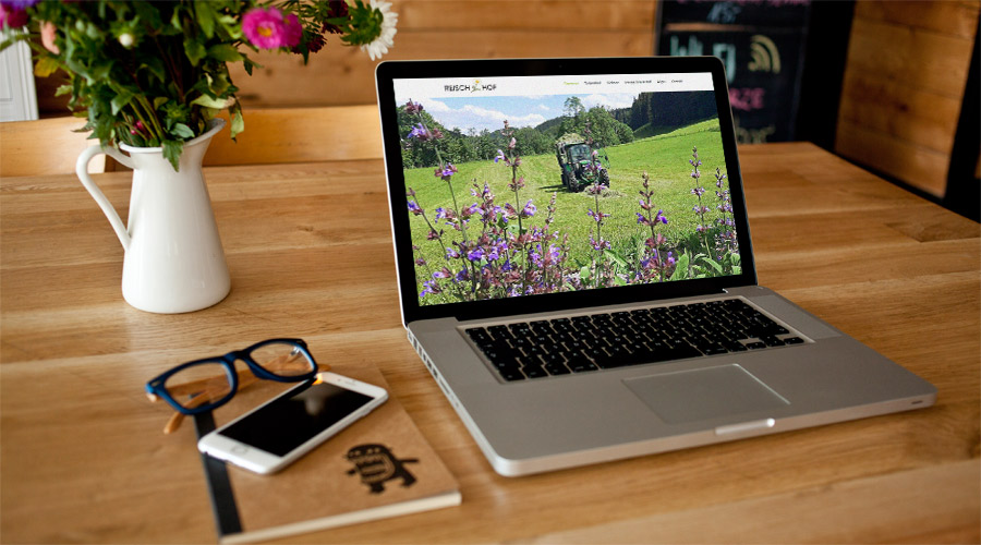 Webdesign bei www.reisch-hof.de