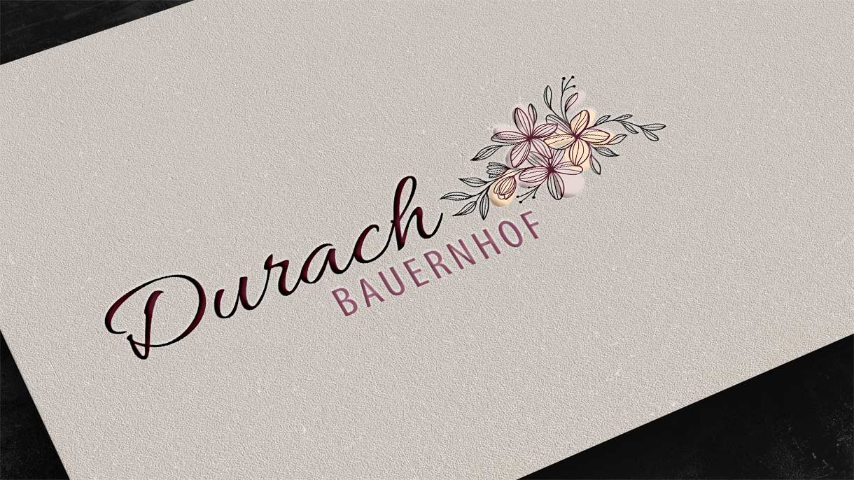 Logodesign Ferienhof Durach