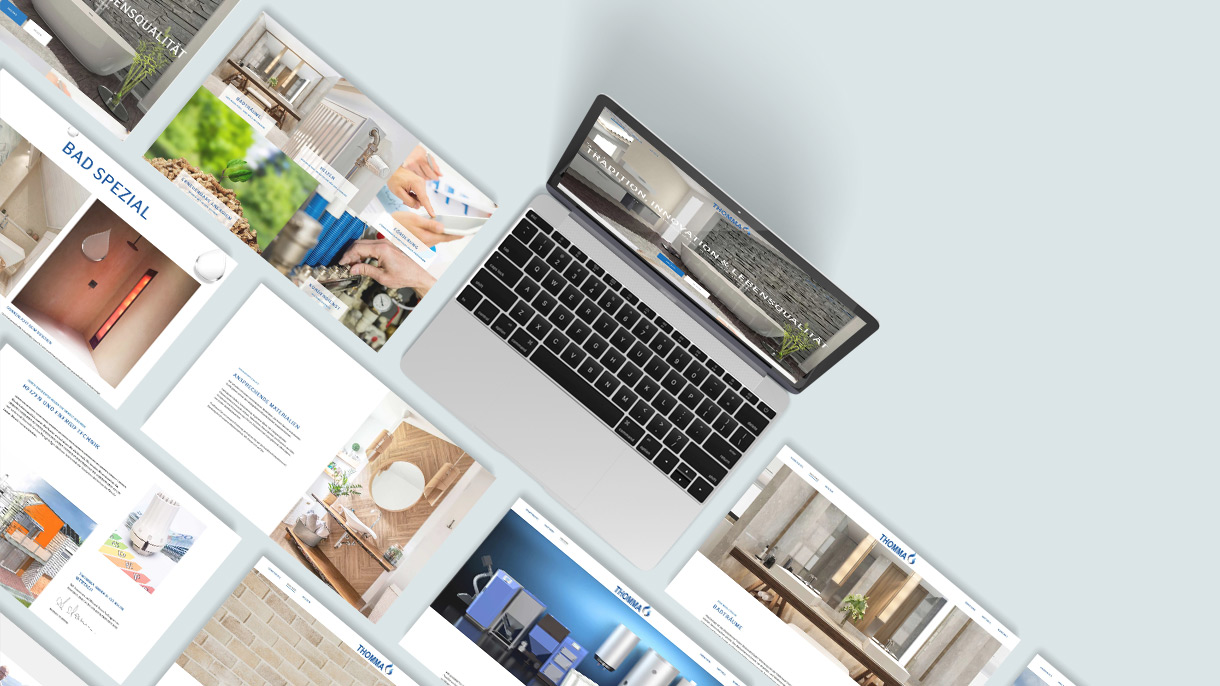Website Thomma in Wertach