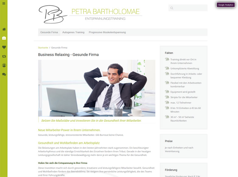 Petra Bartholomae | Gesunde Firma
