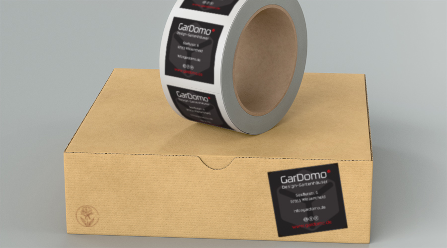 Aufkleber GarDomo - Kuschel Software & Design
